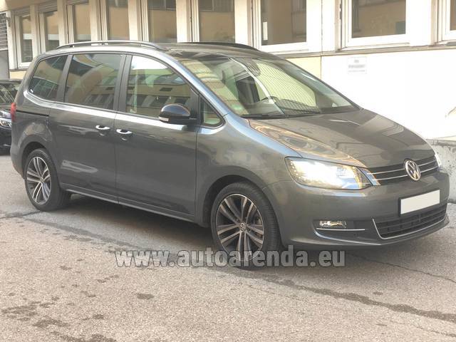 Аренда авто Volkswagen Sharan 4motion в Европе